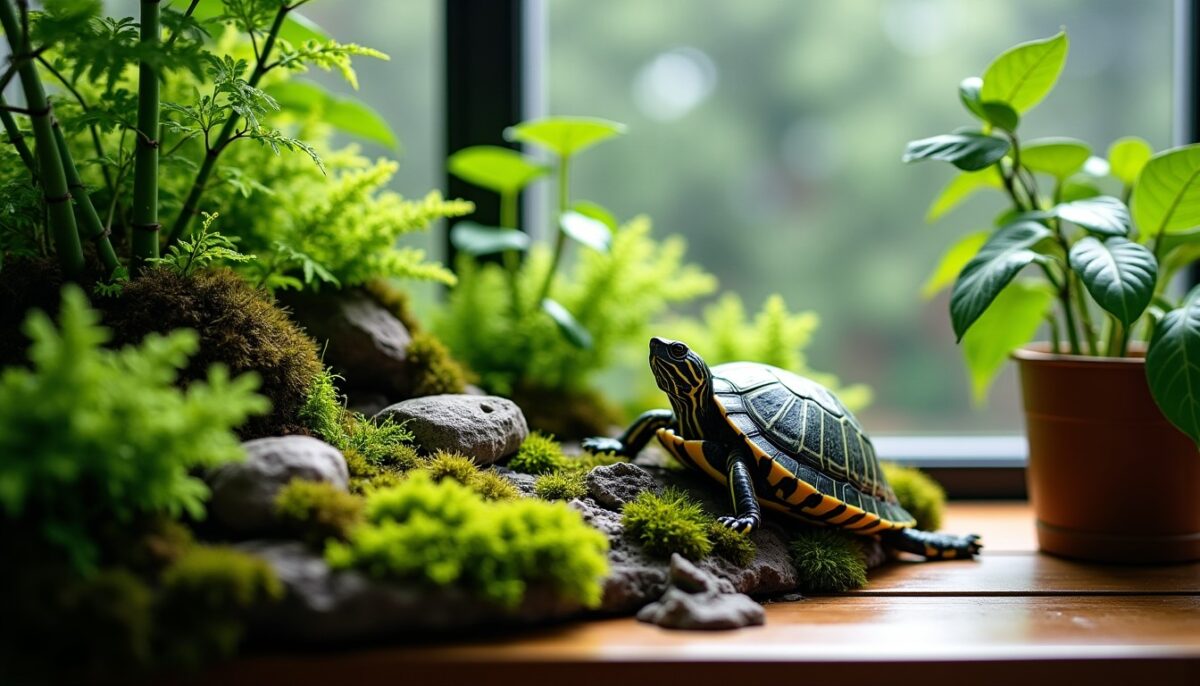 Terrarium pour tortue : guide complet pour sélectionner et aménager un habitat idéal