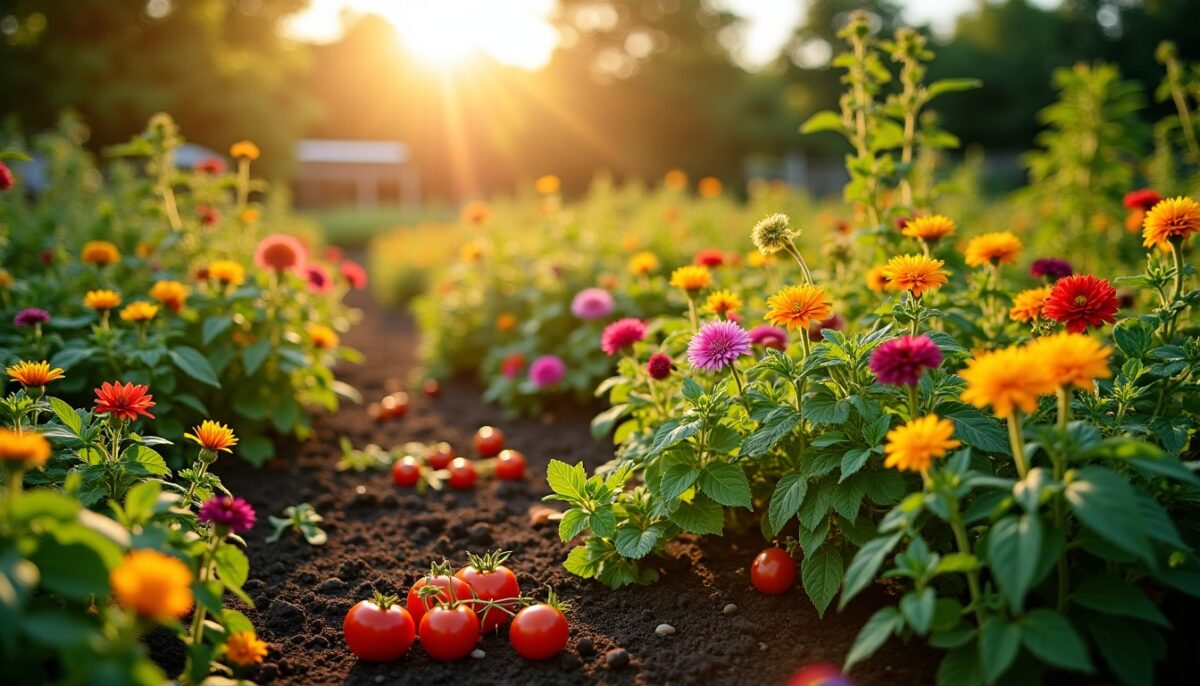 Septembre au jardin : quoi semer et planter pour fleurs éclatantes, légumes savoureux et herbes parfumées