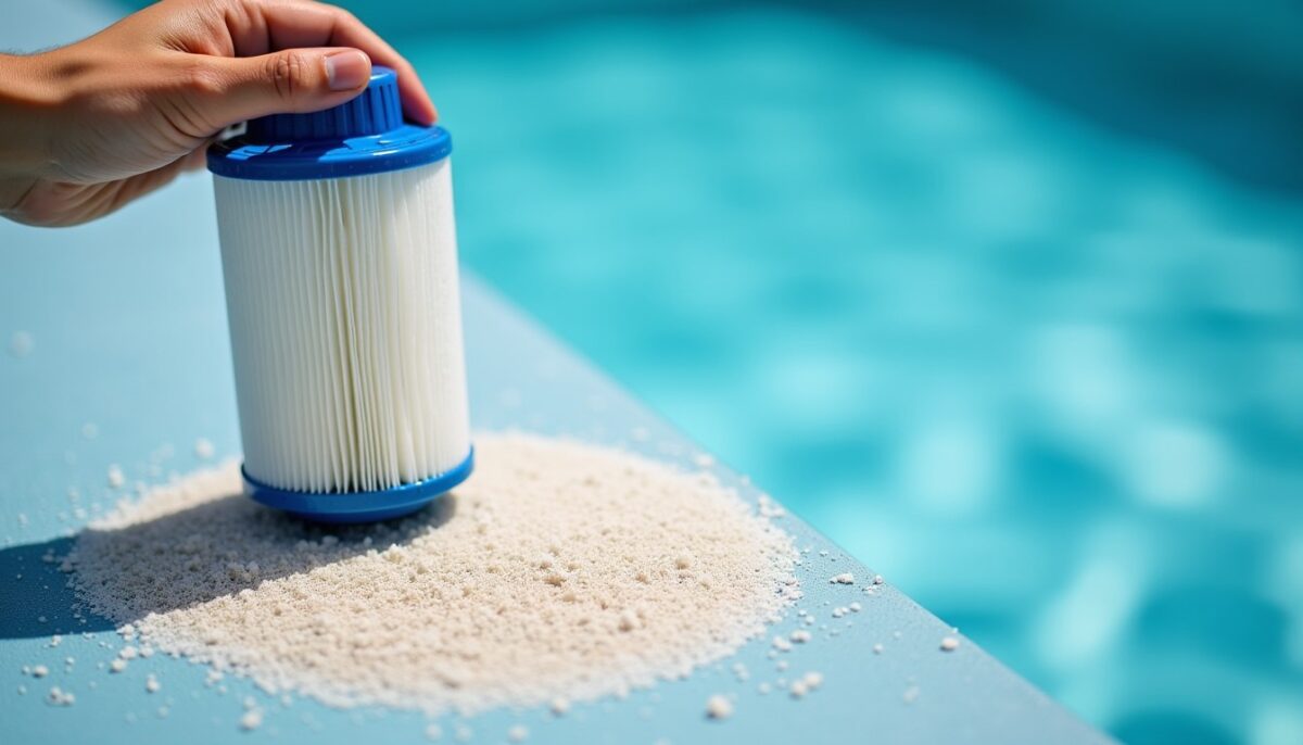 Présence de sable dans le filtre de piscine : comprendre les causes, impacts et méthodes pour y remédier