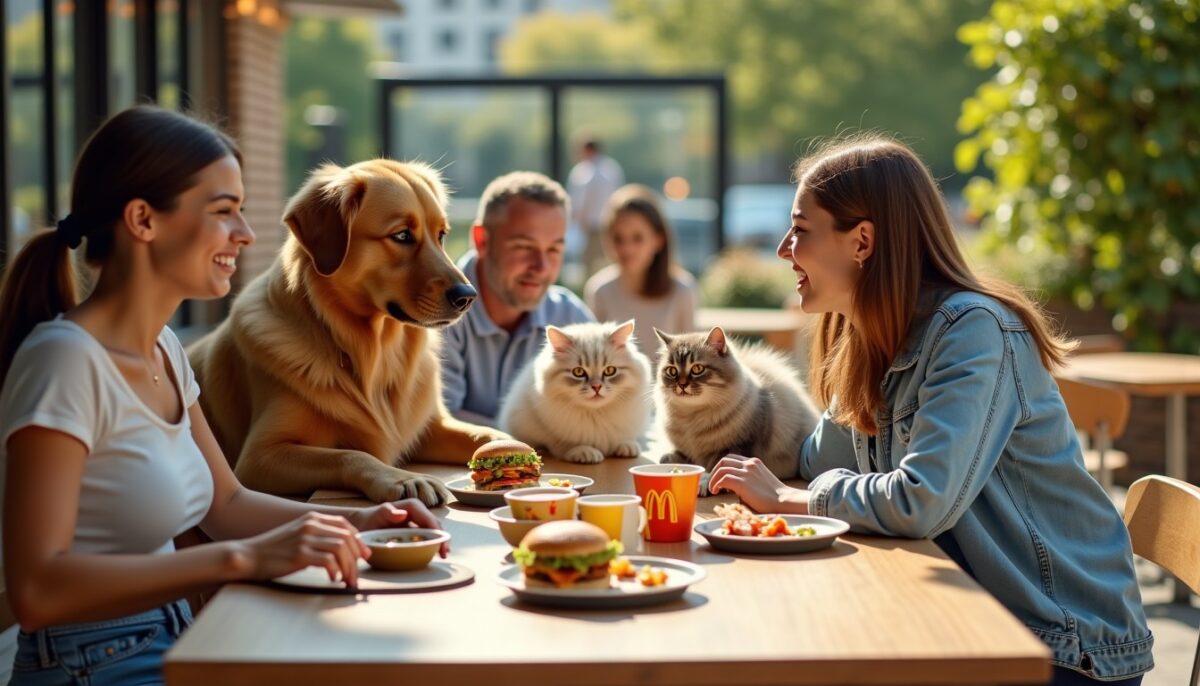 Tarifs des menus McDonald&rsquo;s adaptés pour un repas convivial avec vos animaux de compagnie
