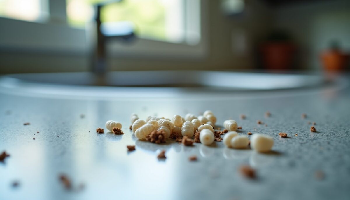 Présence d&rsquo;asticots à la maison : causes et solutions efficaces