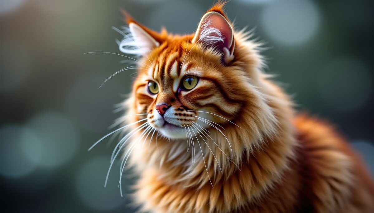 Main Coon roux : découvrez tout sur ce chat majestueux au pelage flamboyant