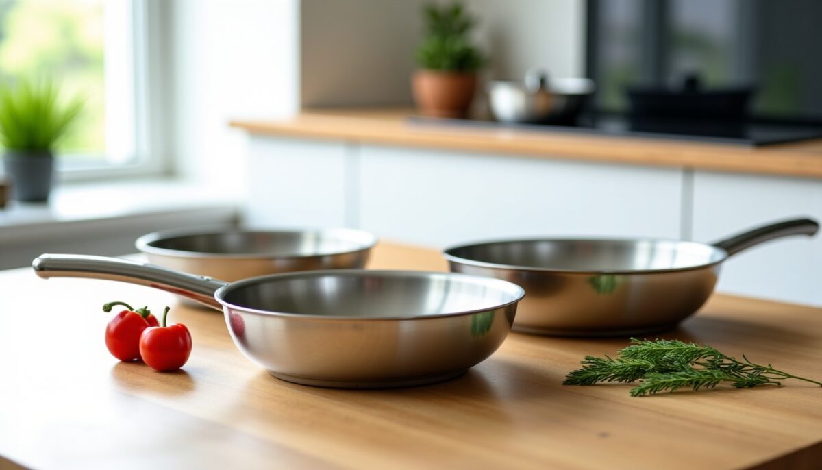 Poêles en inox pour induction : guide complet sur la compatibilité, le choix et l&rsquo;utilisation optimale