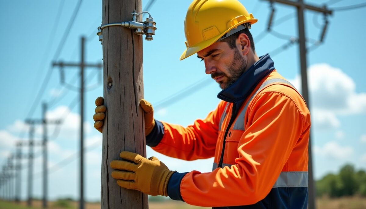 Poteaux électriques : fonction essentielle, mesures de sécurité et procédures à suivre