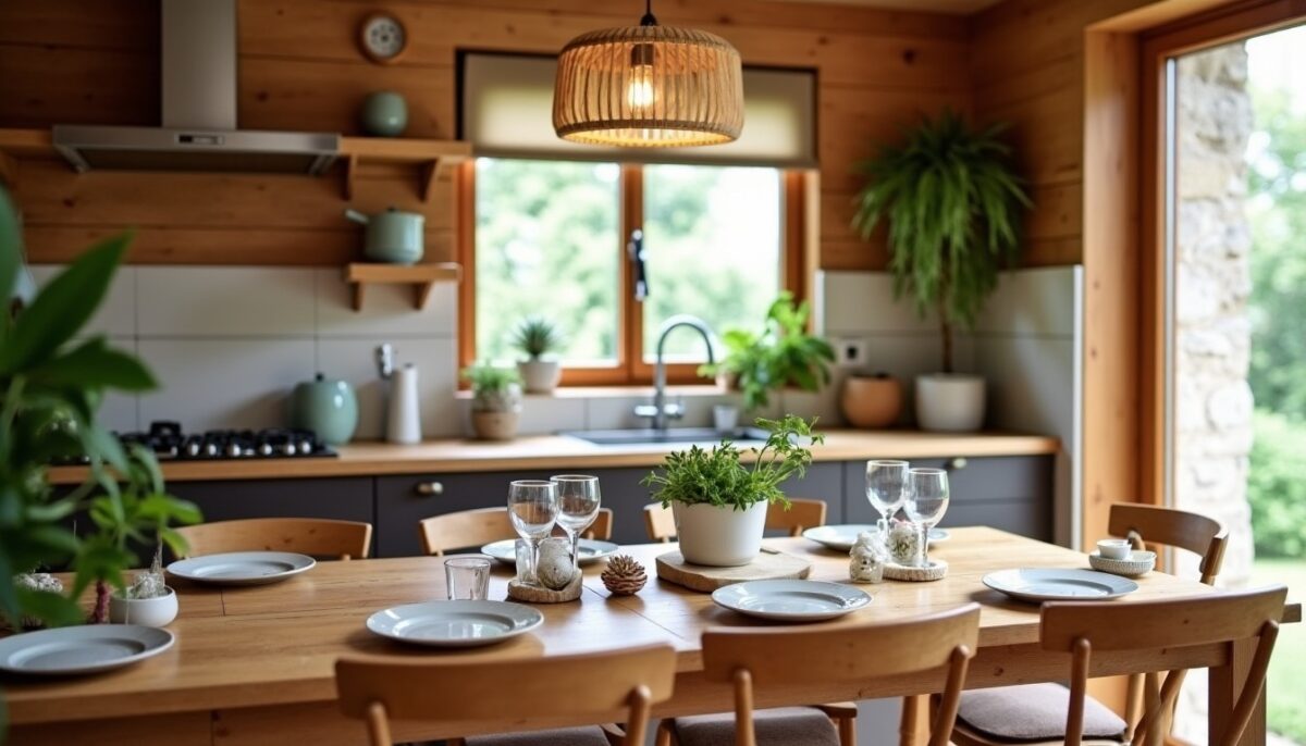 Cuisine en bois : l&rsquo;élégance naturelle qui s&rsquo;harmonise avec tous les décors