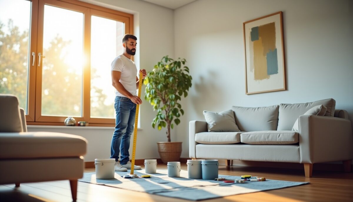 Comment Estimer Facilement la Quantité de Peinture Nécessaire pour Votre Pièce : Guide Complet et Méthodique