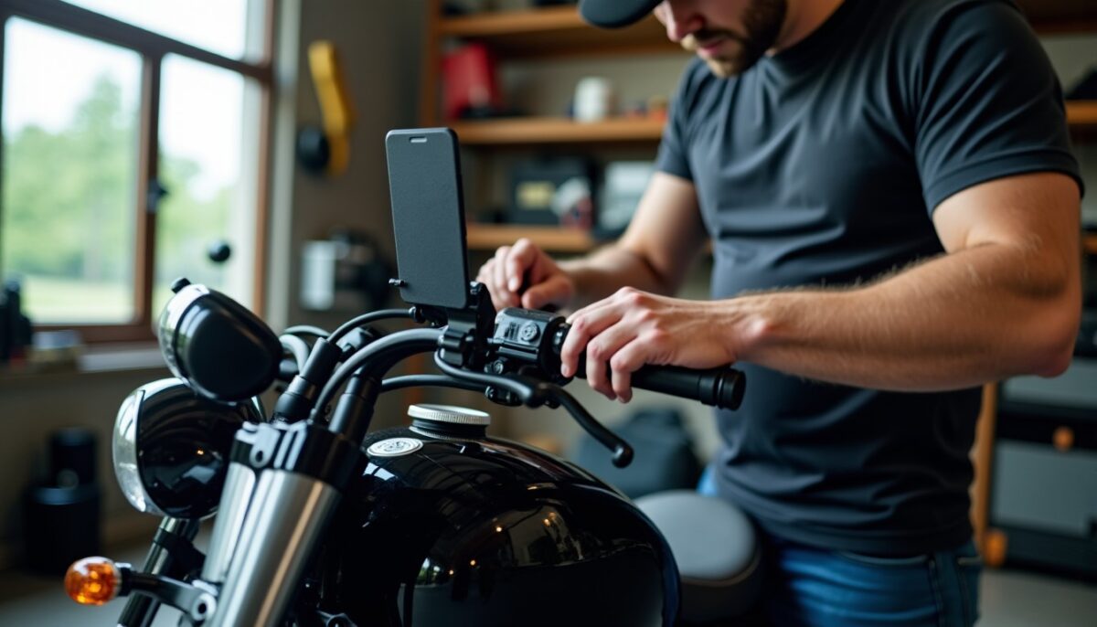 Installer un support téléphone sur sa moto : méthode complète en 6 étapes